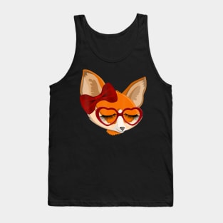 Cute Fox Animal Lover Tank Top